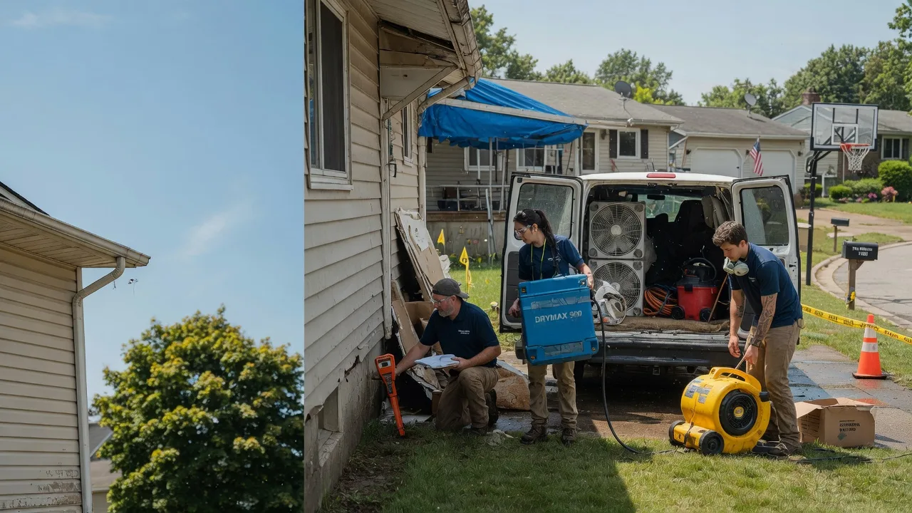 Ceiling Leak Cleanup in Canby, MN near me